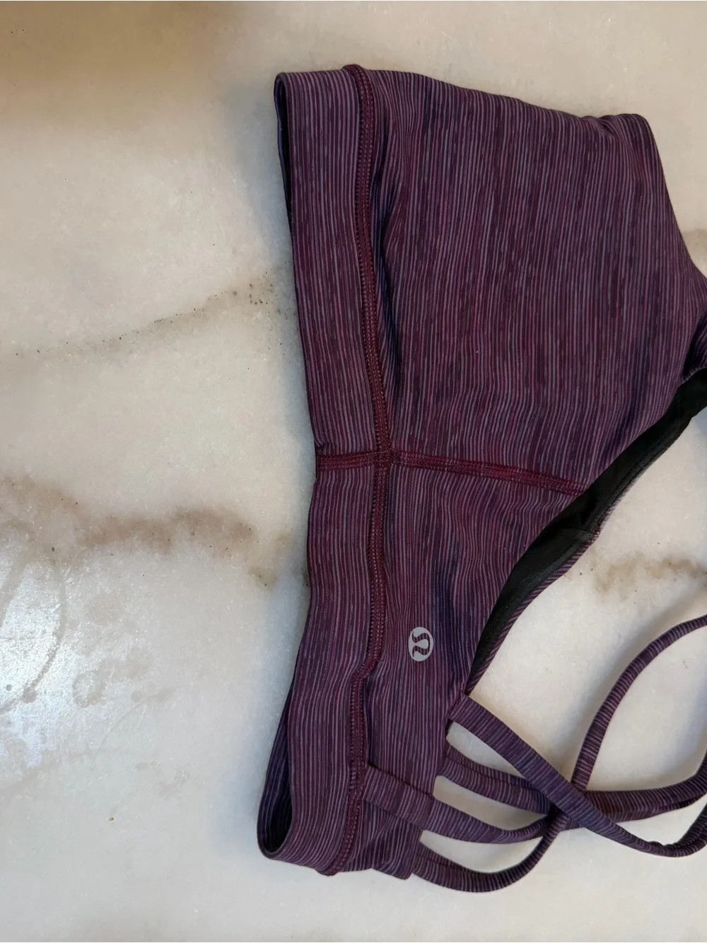 lululemon athletica Crossback Sports Bra - Plum